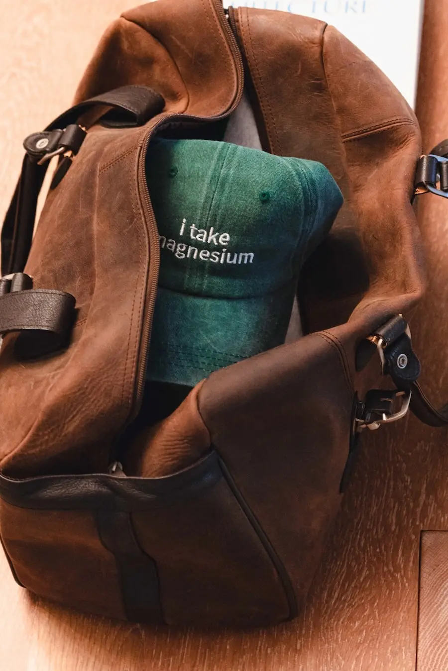 Primal Harvest “i take magnesium” Hat - Image 3
